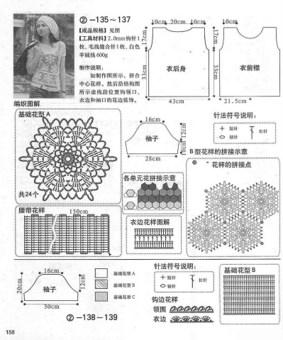 [鉤針整書]鉤織靚衫 - 聽雨 - 聽雨花園