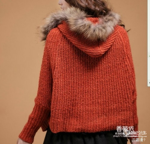 淡若清風作品－－圈圈線仿得淘寶美衣已經順利完工【上簡單的編織說明】 - 清水秋千 - 清水秋千的小窩