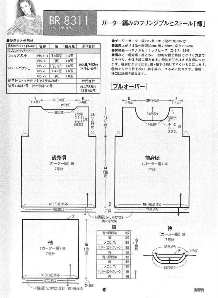 RICH MORE Vol.83 --- 棒針夏裝 - 紫蘇 - 紫蘇的博客