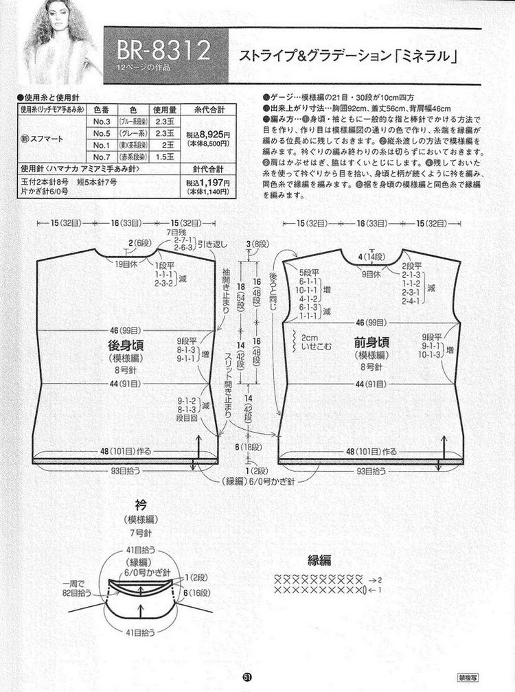 RICH MORE Vol.83 --- 棒針夏裝 - 紫蘇 - 紫蘇的博客