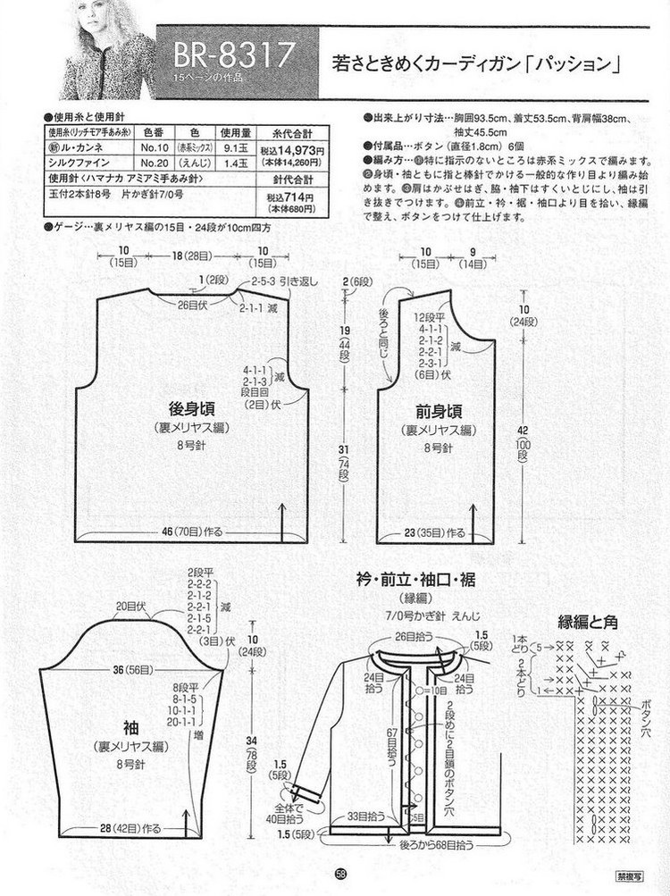 RICH MORE Vol.83 --- 棒針夏裝 - 紫蘇 - 紫蘇的博客