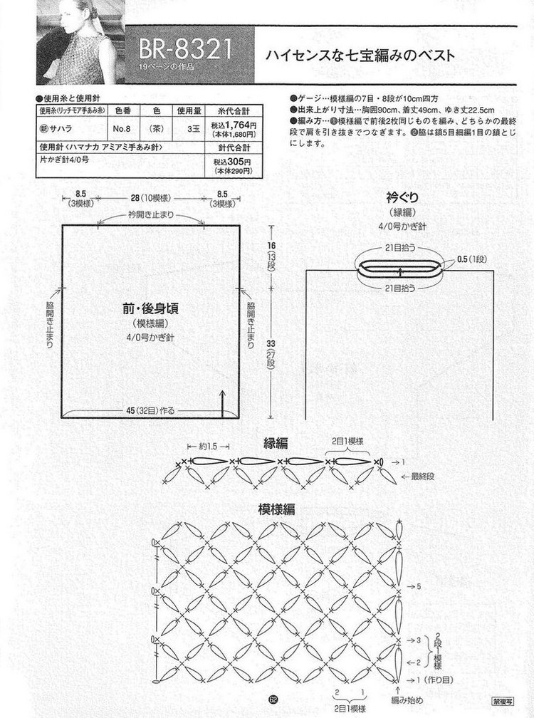 RICH MORE Vol.83 --- 棒針夏裝 - 紫蘇 - 紫蘇的博客