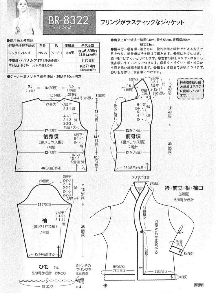 RICH MORE Vol.83 --- 棒針夏裝 - 紫蘇 - 紫蘇的博客
