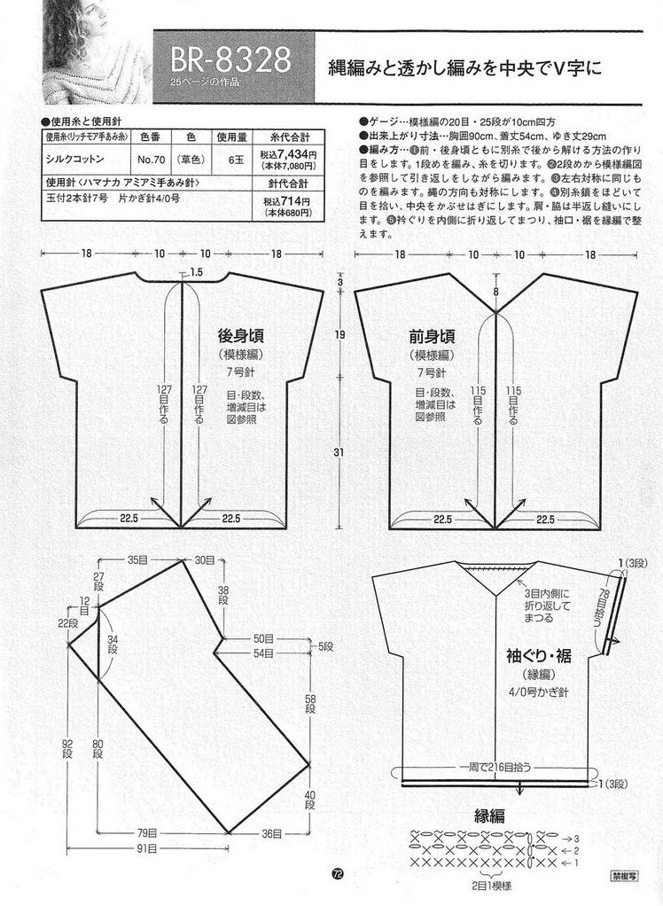 RICH MORE Vol.83 --- 棒針夏裝 - 紫蘇 - 紫蘇的博客