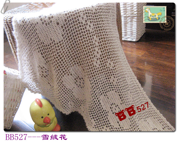 披肩圍脖---白色系列 - BB527 - bb527快樂編織之旅