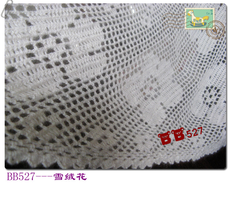 披肩圍脖---白色系列 - BB527 - bb527快樂編織之旅