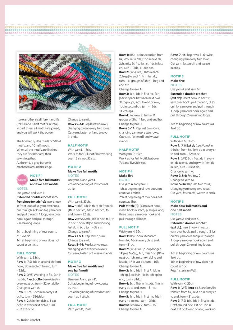 Inside Crochet  Issue 73 2016 - 輕描淡寫 - 輕描淡寫