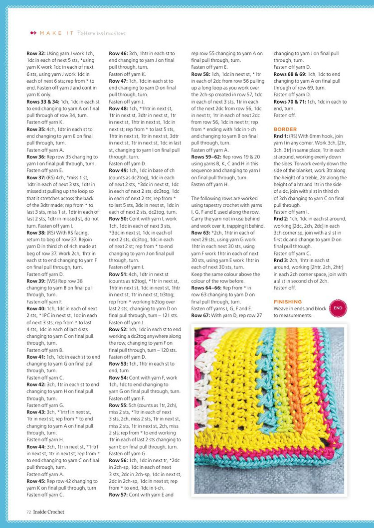 Inside Crochet  Issue 73 2016 - 輕描淡寫 - 輕描淡寫