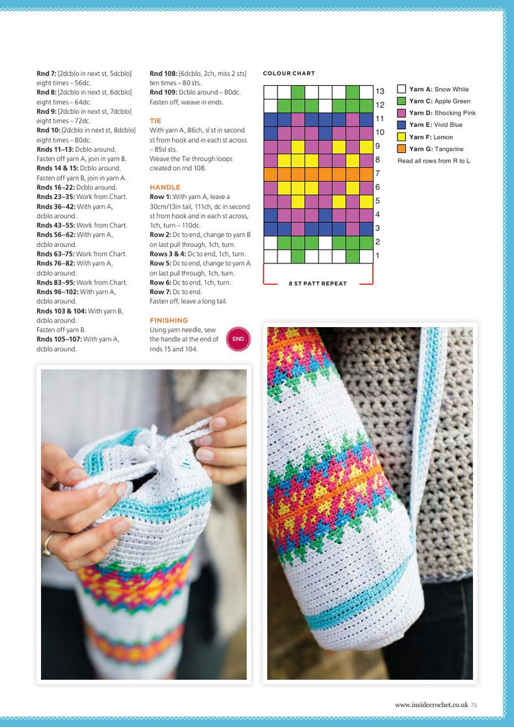 Inside Crochet  Issue 73 2016 - 輕描淡寫 - 輕描淡寫