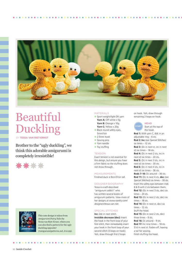 Inside Crochet  Issue 73 2016 - 輕描淡寫 - 輕描淡寫
