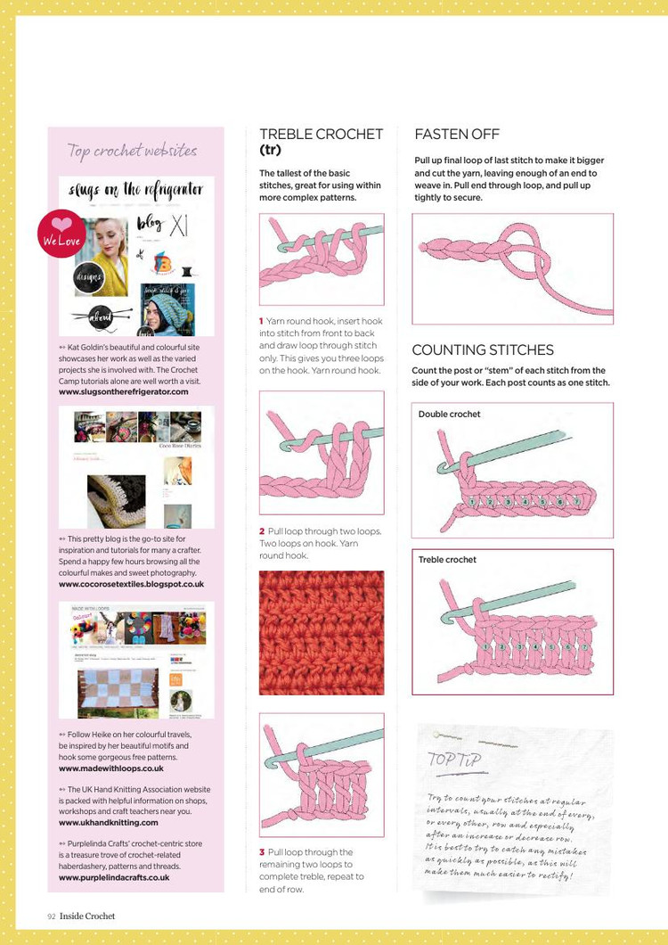 Inside Crochet  Issue 73 2016 - 輕描淡寫 - 輕描淡寫