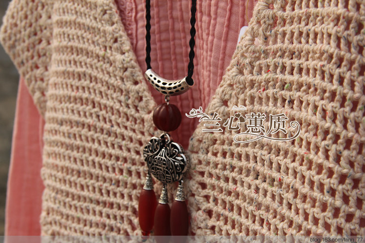 云彩~~簡(jiǎn)單個(gè)性鉤針背心（蘭心蕙質(zhì)201414） - 蘭心蕙質(zhì) - 蘭心蕙質(zhì)藍(lán)云海