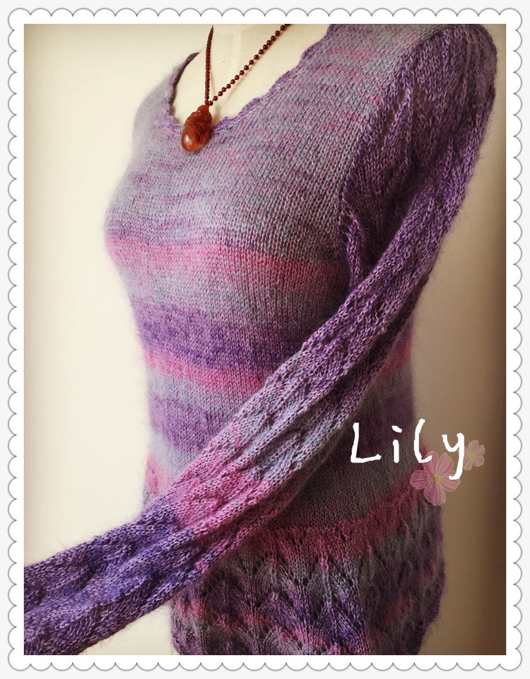 【Lily】--以夢--馬海修身款 - Lily - Lily的手工編織天地