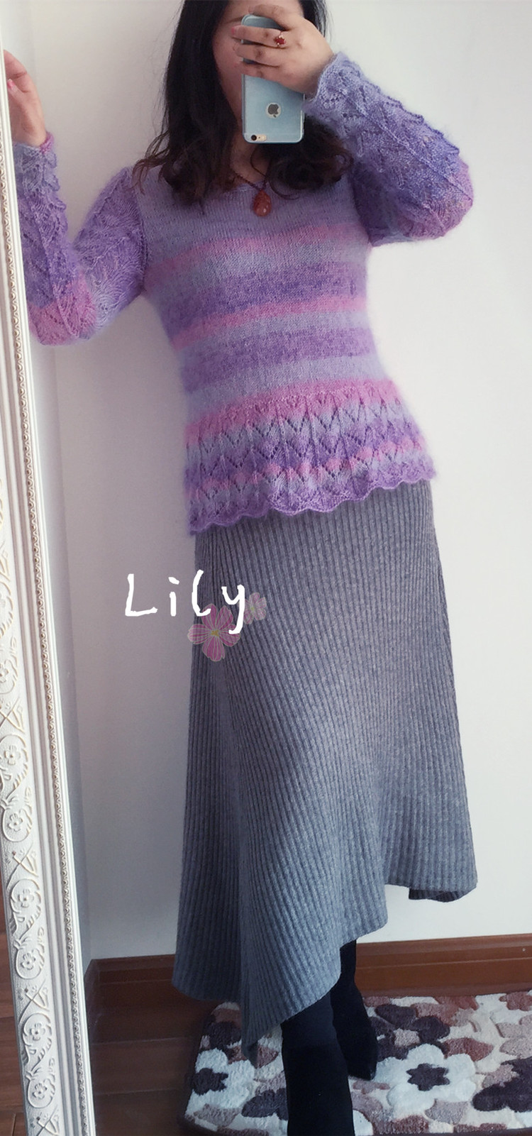 【Lily】--以夢--馬海修身款 - Lily - Lily的手工編織天地