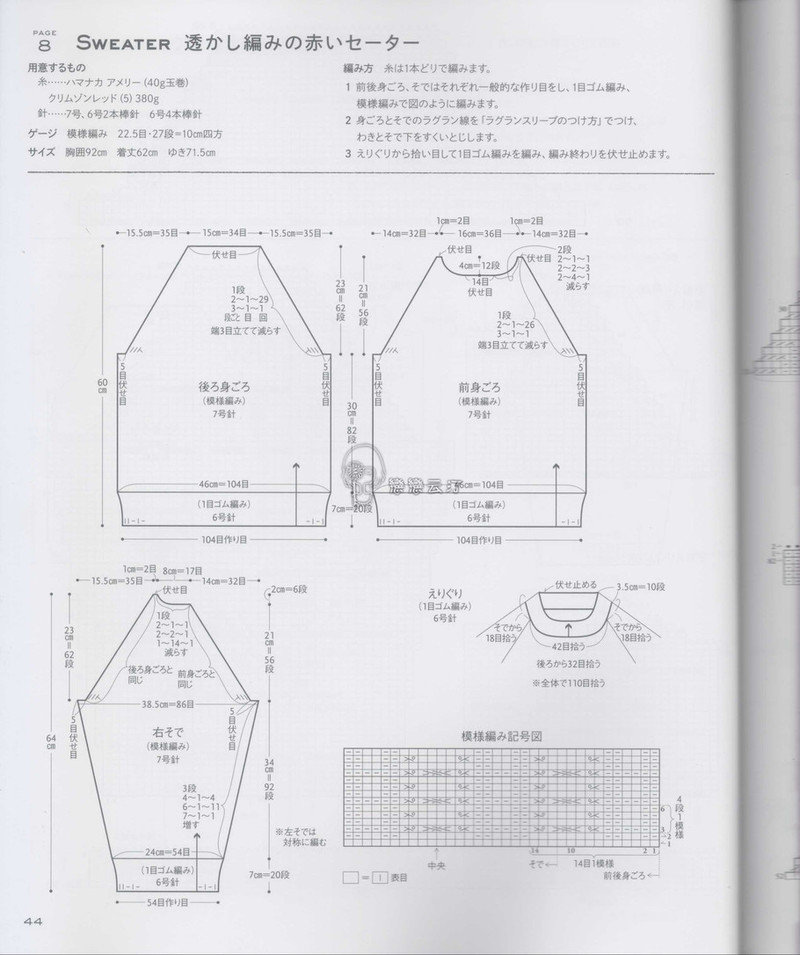 棒針款 - 馬馬虎虎 - 編織網手工博客