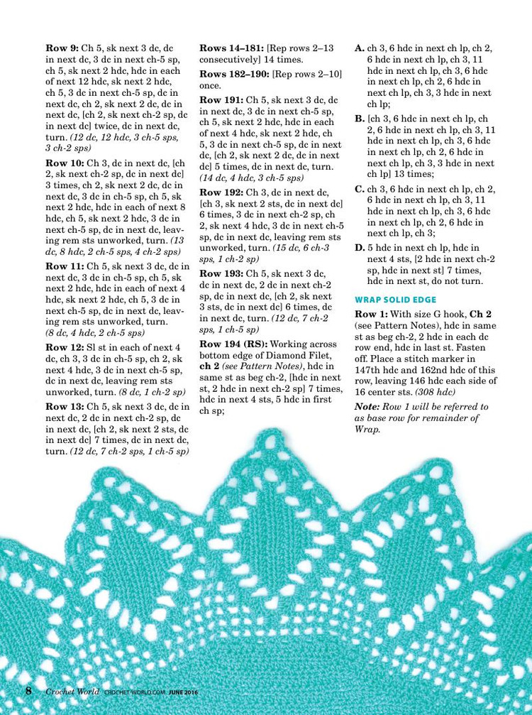 Crochet World №3 2016 - 輕描淡寫 - 輕描淡寫