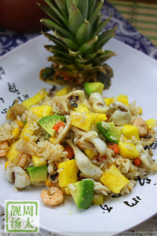 海鮮菠蘿炒飯--節后開開胃 - 周太靚湯 - 周太靚湯