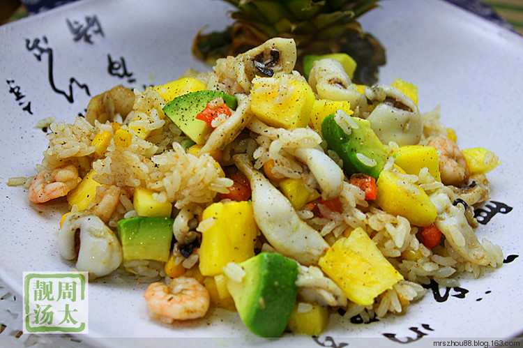 海鮮菠蘿炒飯--節后開開胃 - 周太靚湯 - 周太靚湯