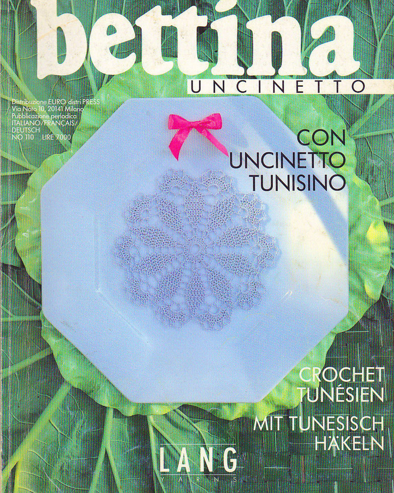 Bettina Uncinetto №110 2011 - 沫羽 - 沫羽編織后花園