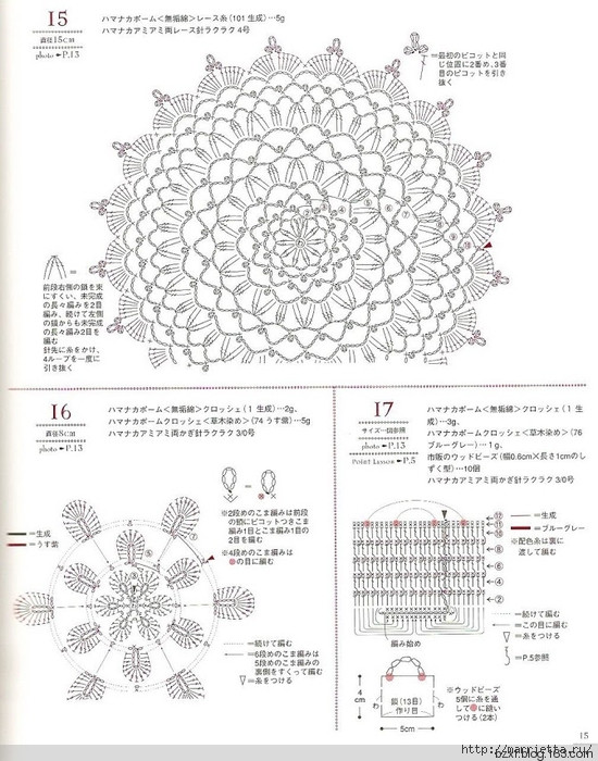 包包上的鉤針花朵100種 - 編織幸福 - 編織幸福的博客