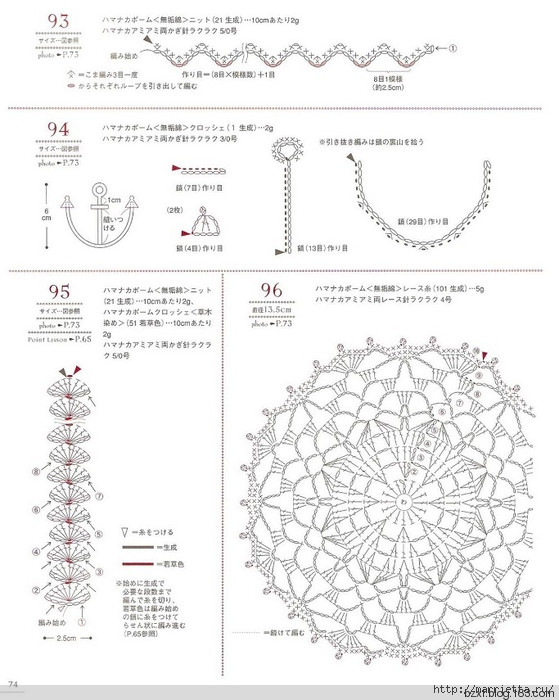 包包上的鉤針花朵100種 - 編織幸福 - 編織幸福的博客