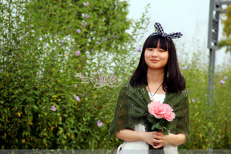 我也滿天星~~022號色羊絨菠蘿披肩（蘭心蕙質2015） - 蘭心蕙質 - 蘭心蕙質藍云海