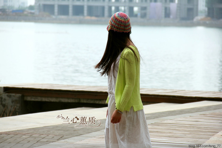 清茶清茶~~跟織小鯉魚麻花門襟開衫（蘭心蕙質2015） - 蘭心蕙質 - 蘭心蕙質藍云海