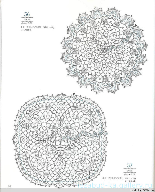 Lacework Design Doily - 編織幸福 - 編織幸福的博客